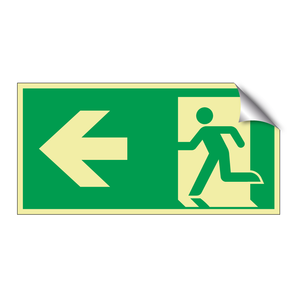 Emergency exit left