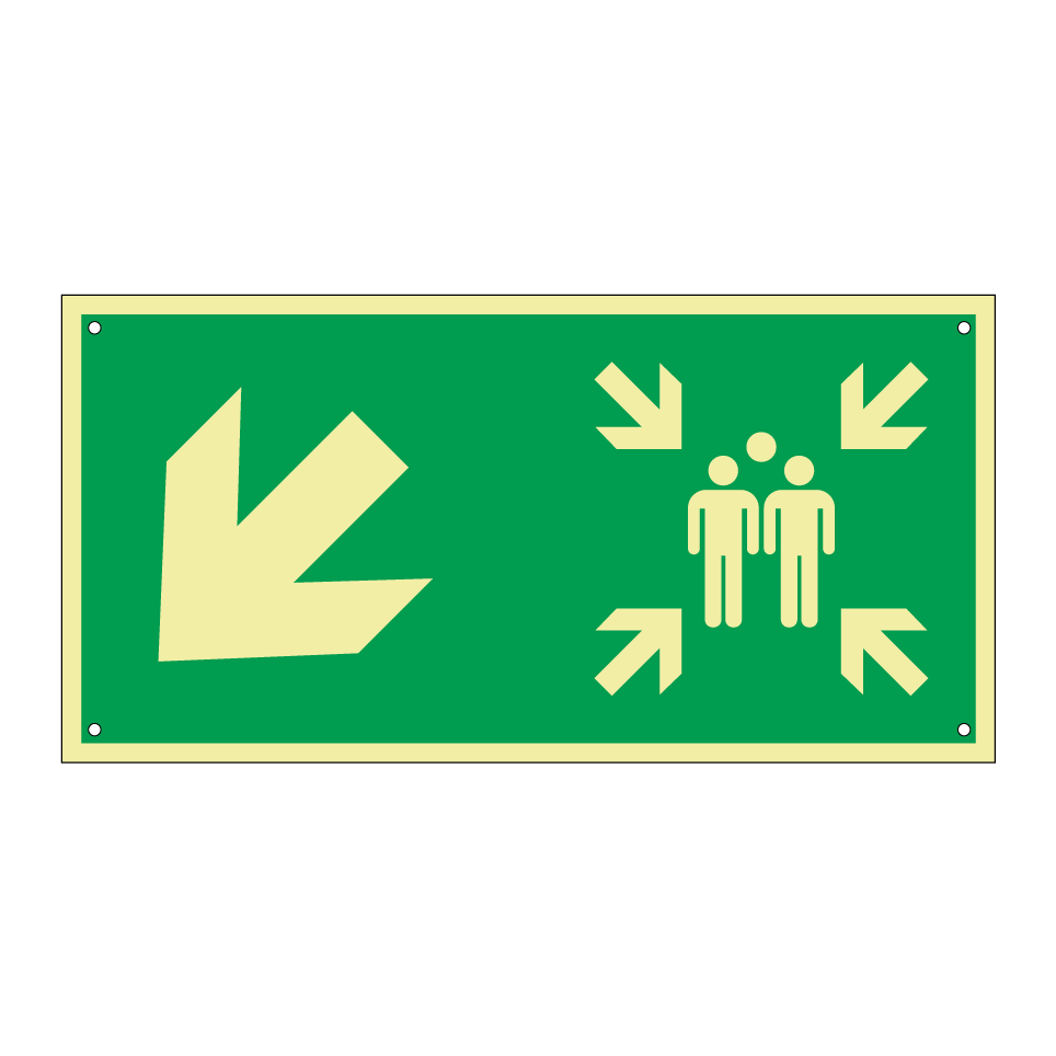 Assembly point down left