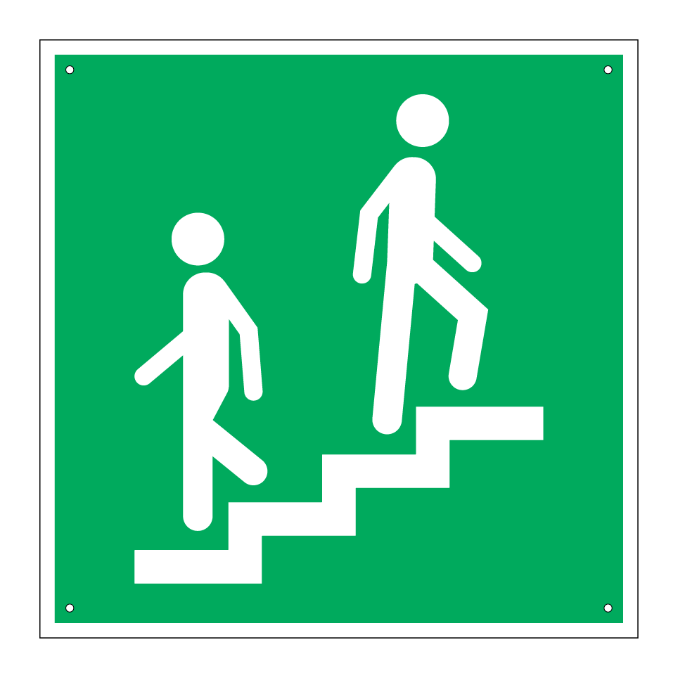 Emergency exit – stairway