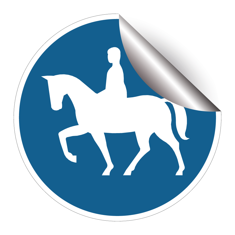 Horse riding permitted