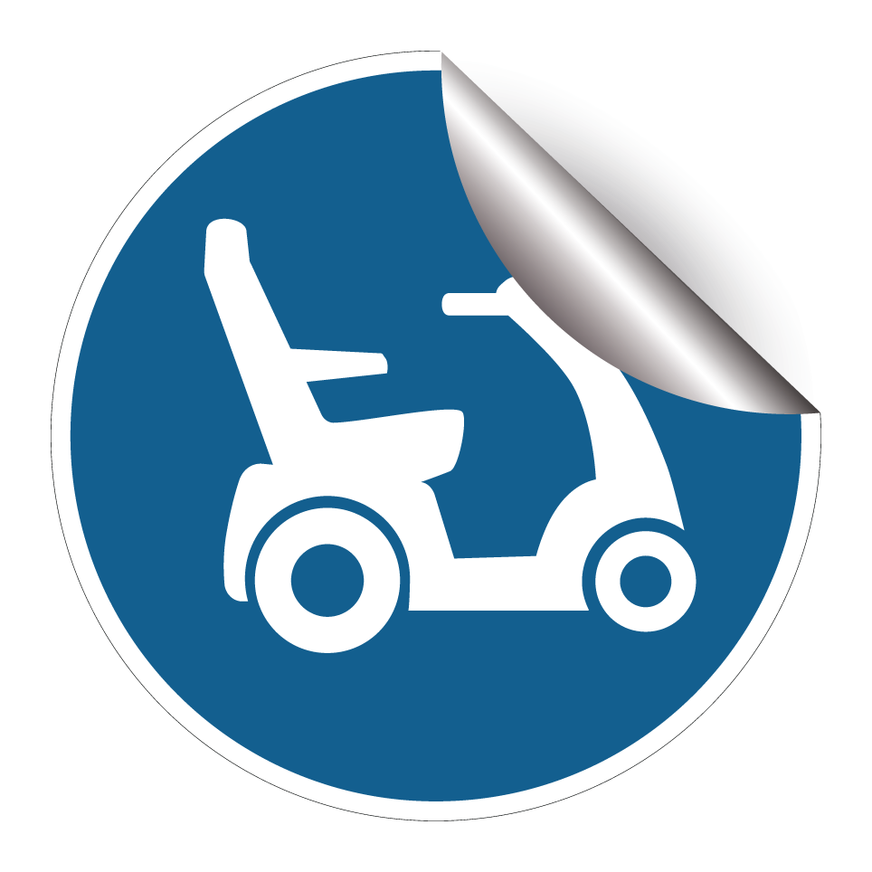 Mobility scooter permitted