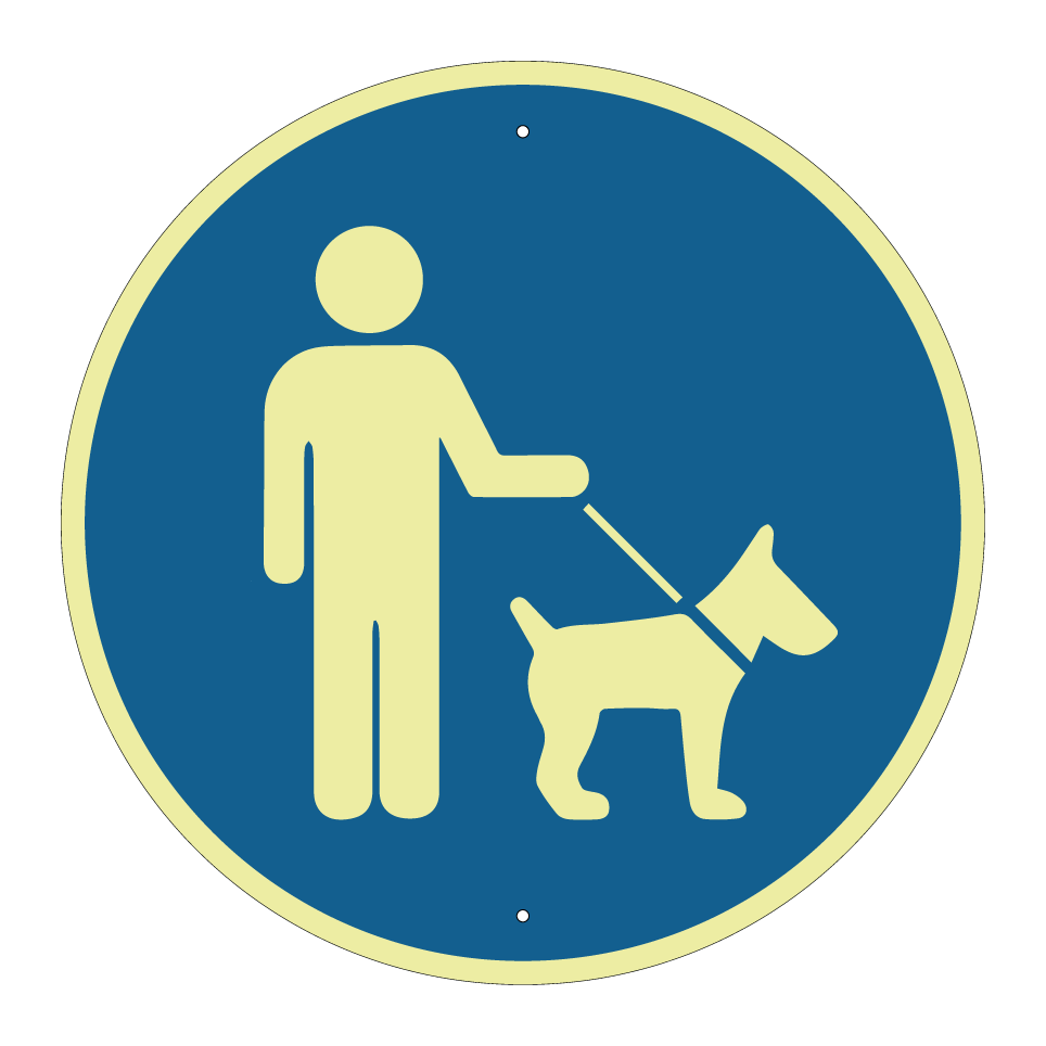 Dogs must be kept on a leash
