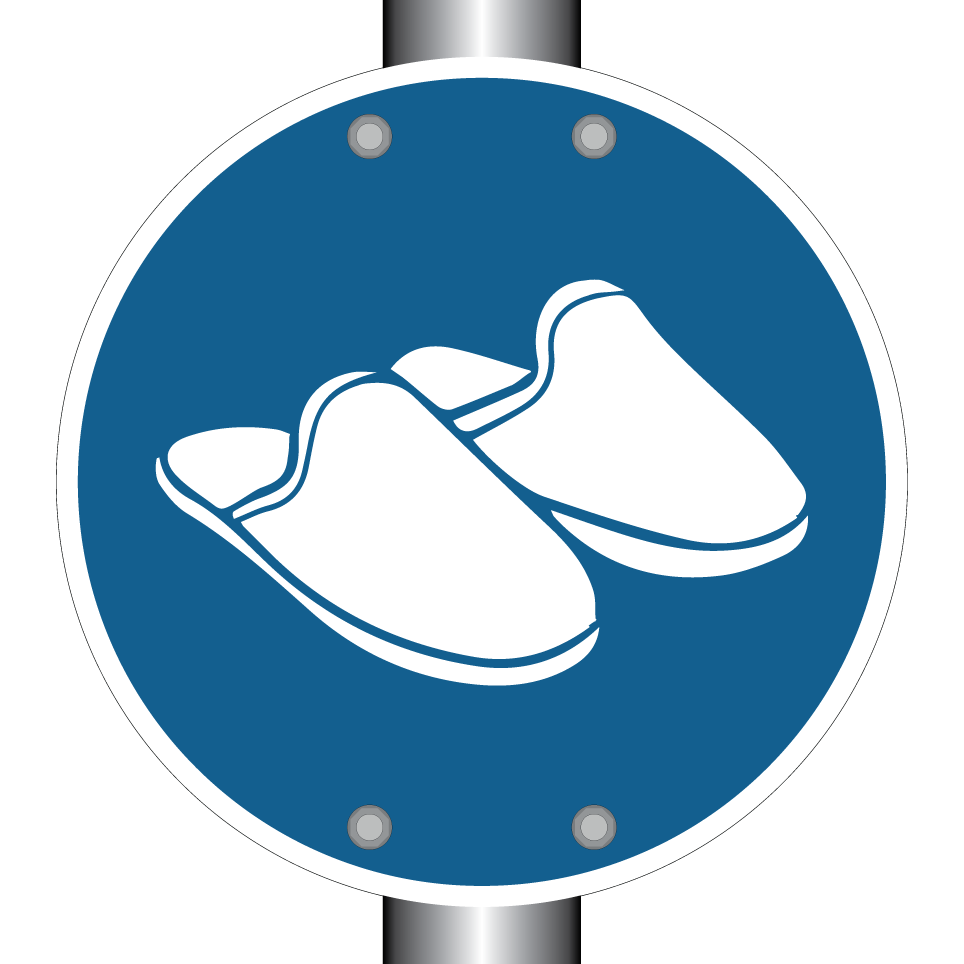 Slippers mandatory