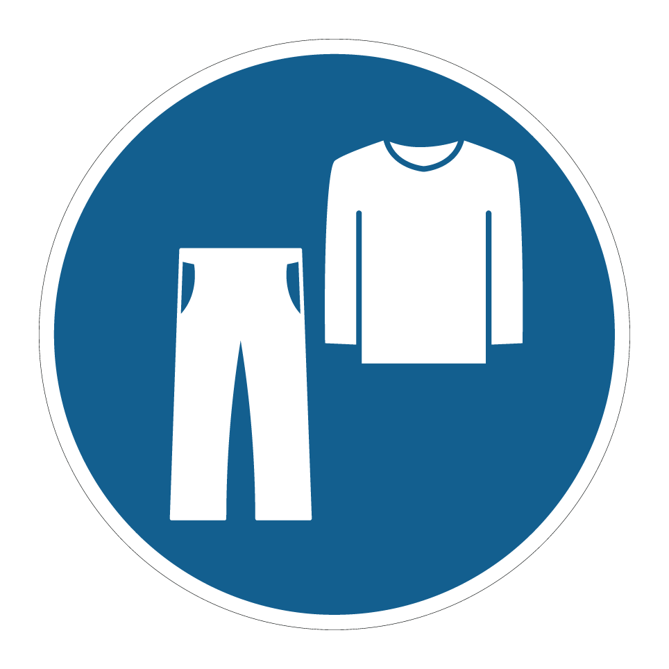 Wear protective clothing