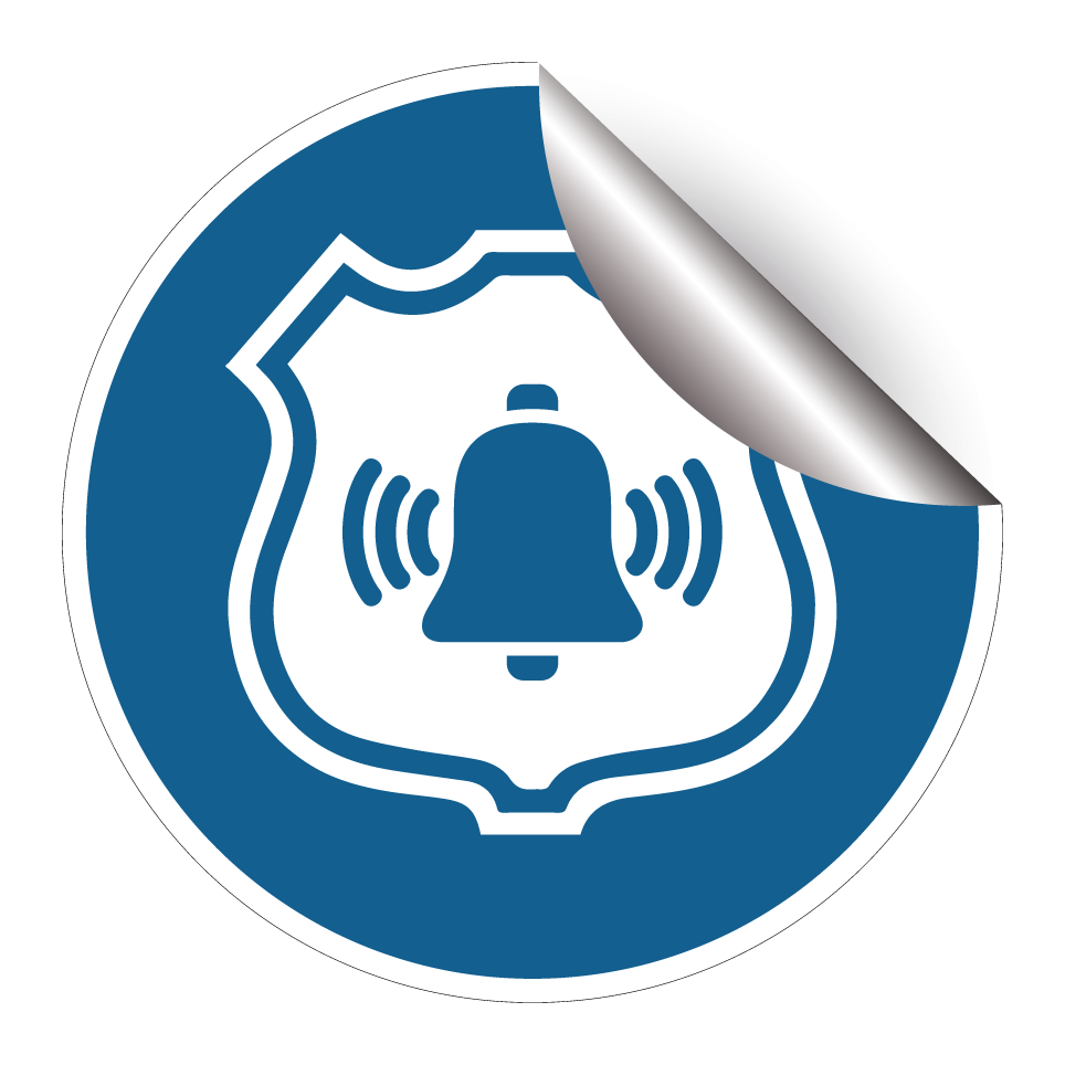 Protected by alarm