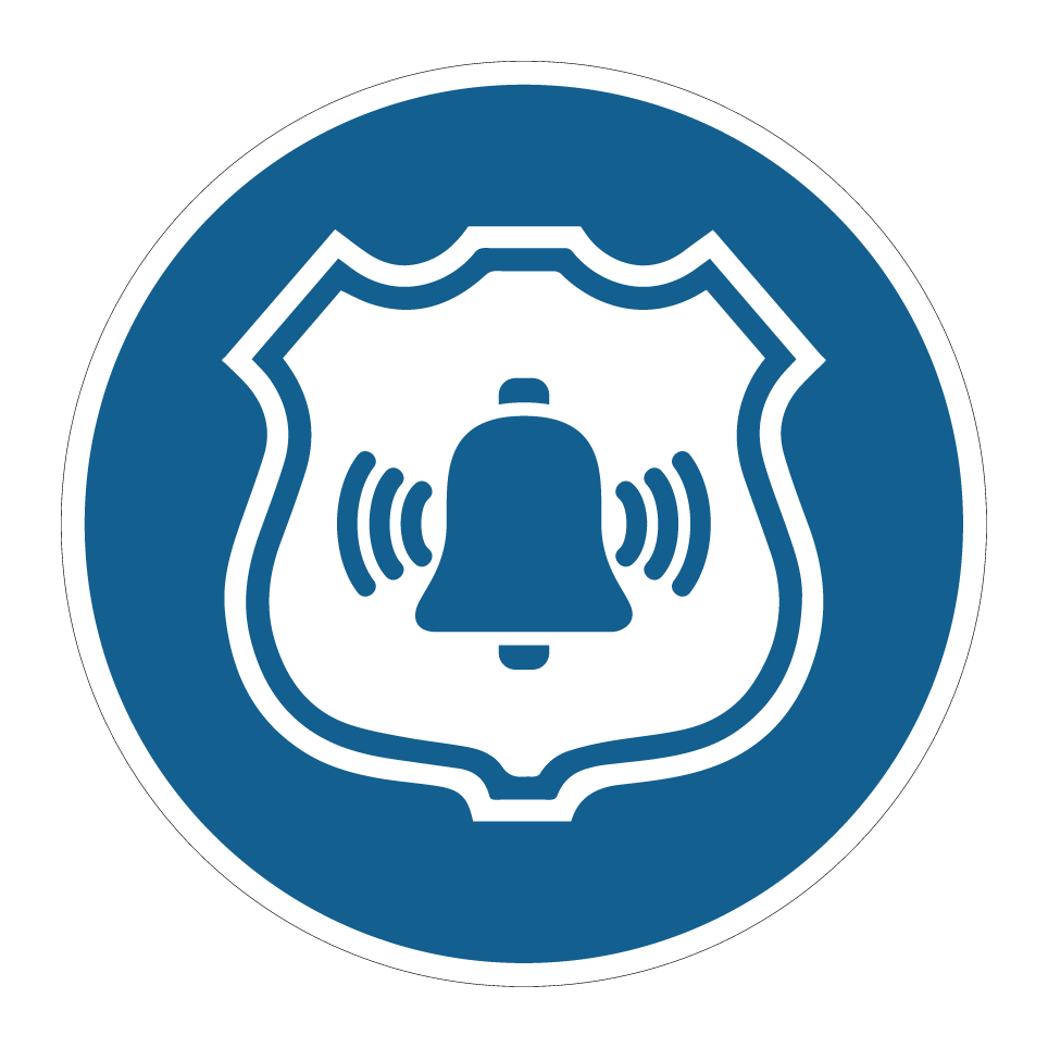 Protected by alarm