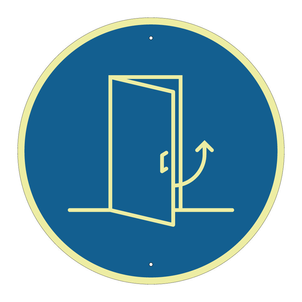 Keep door closed