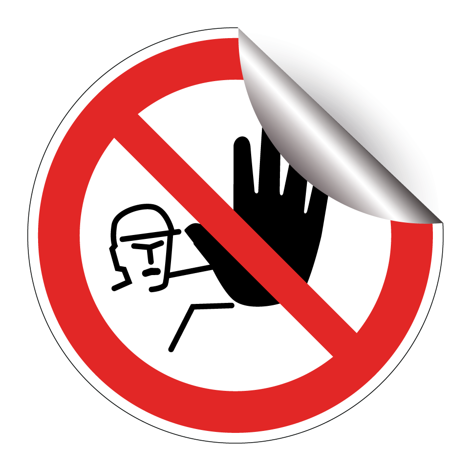 No entry for unauthorized persons