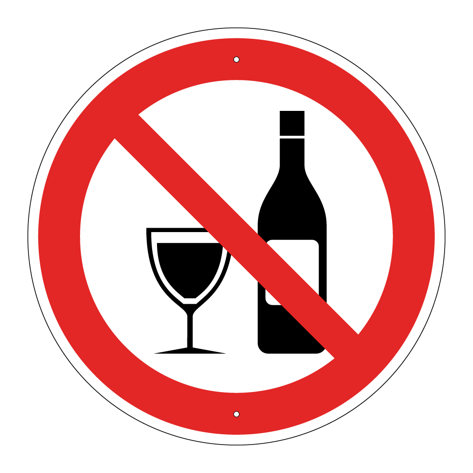No alcohol