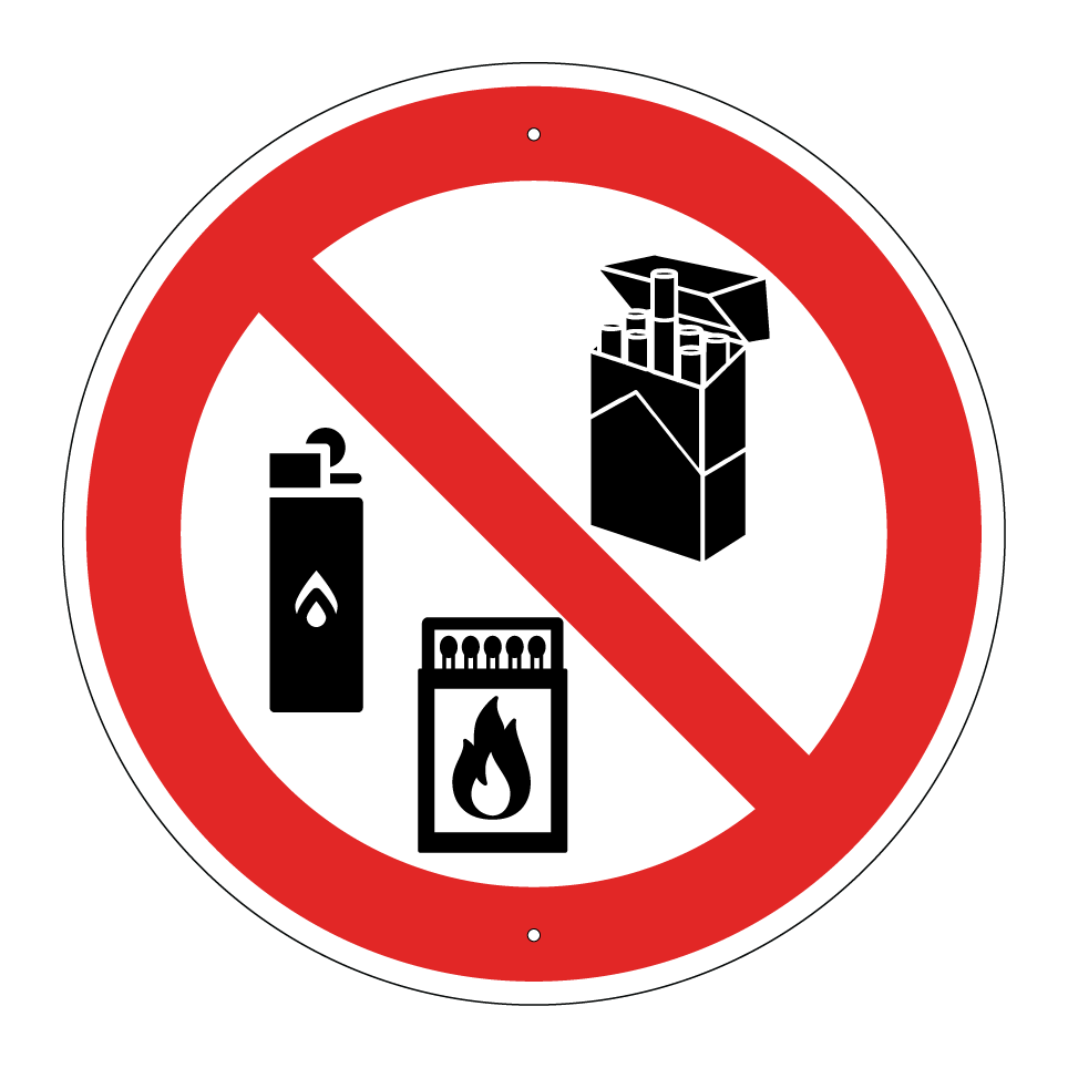 No cigarettes