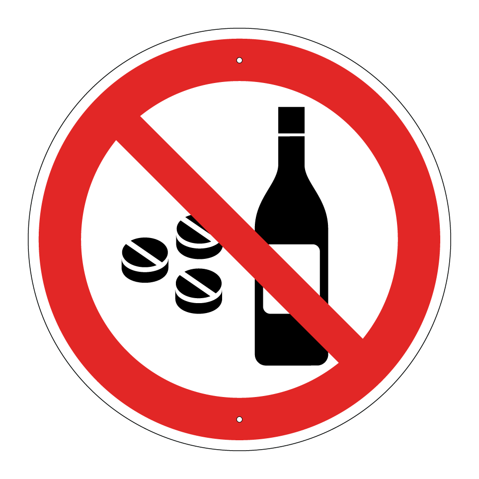 No drugs or alcohol
