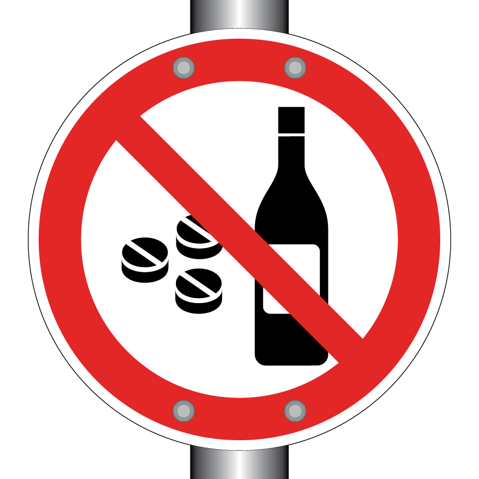 No drugs or alcohol
