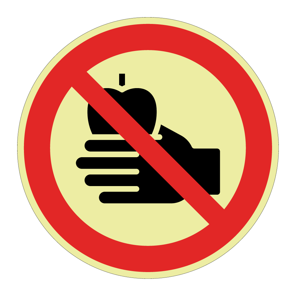 No eating fruit