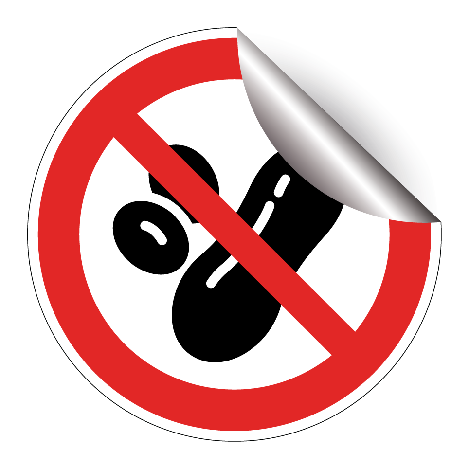 No peanuts (allergy restriction)