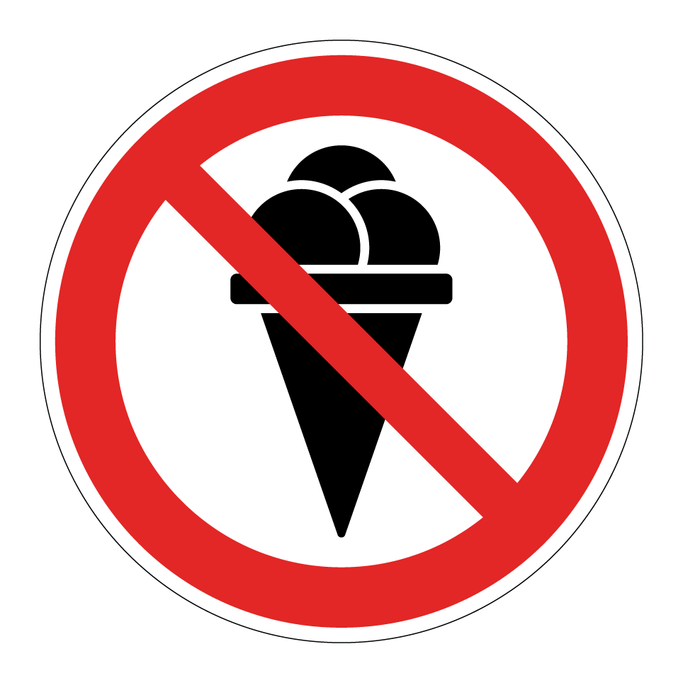 No ice cream