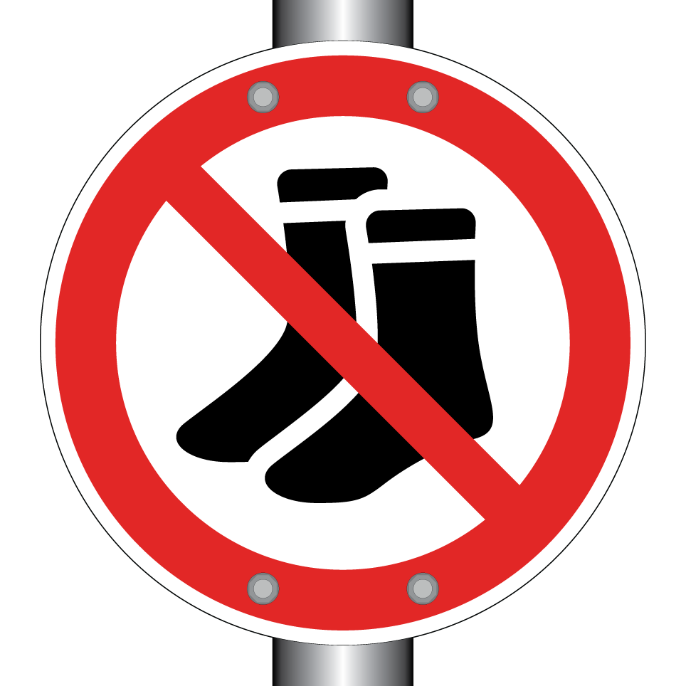 No socks