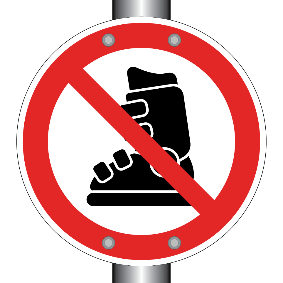 No ski boots