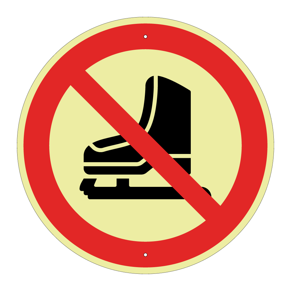 No ice skates