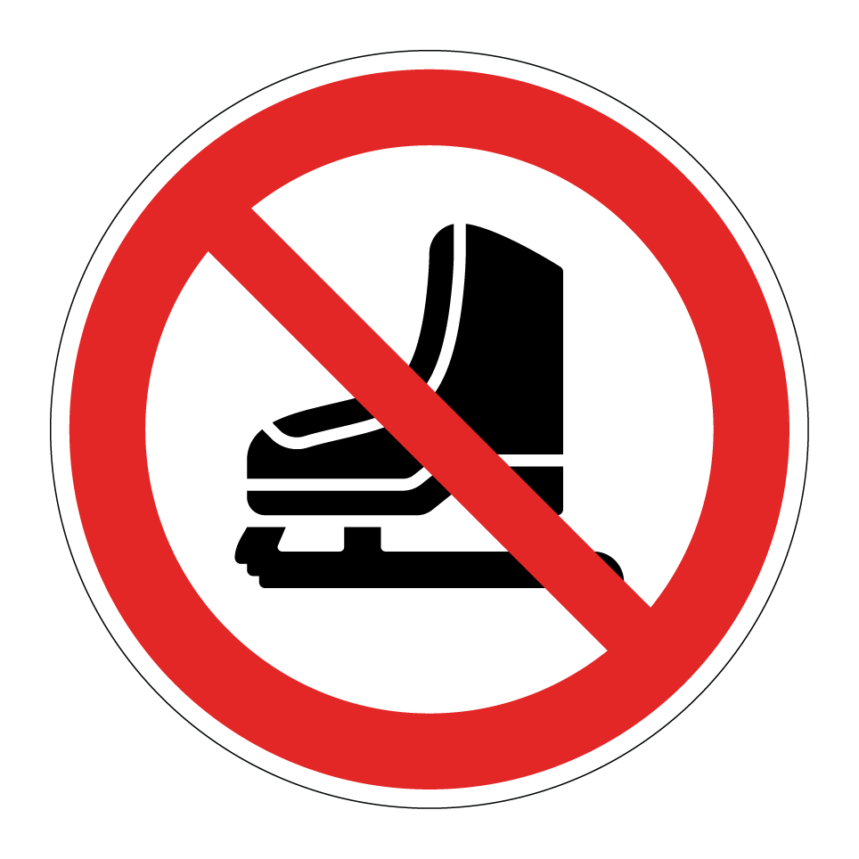 No ice skates