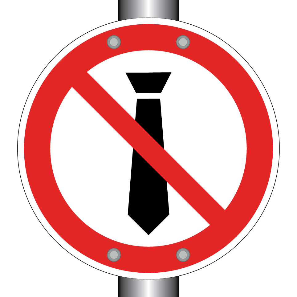 No ties
