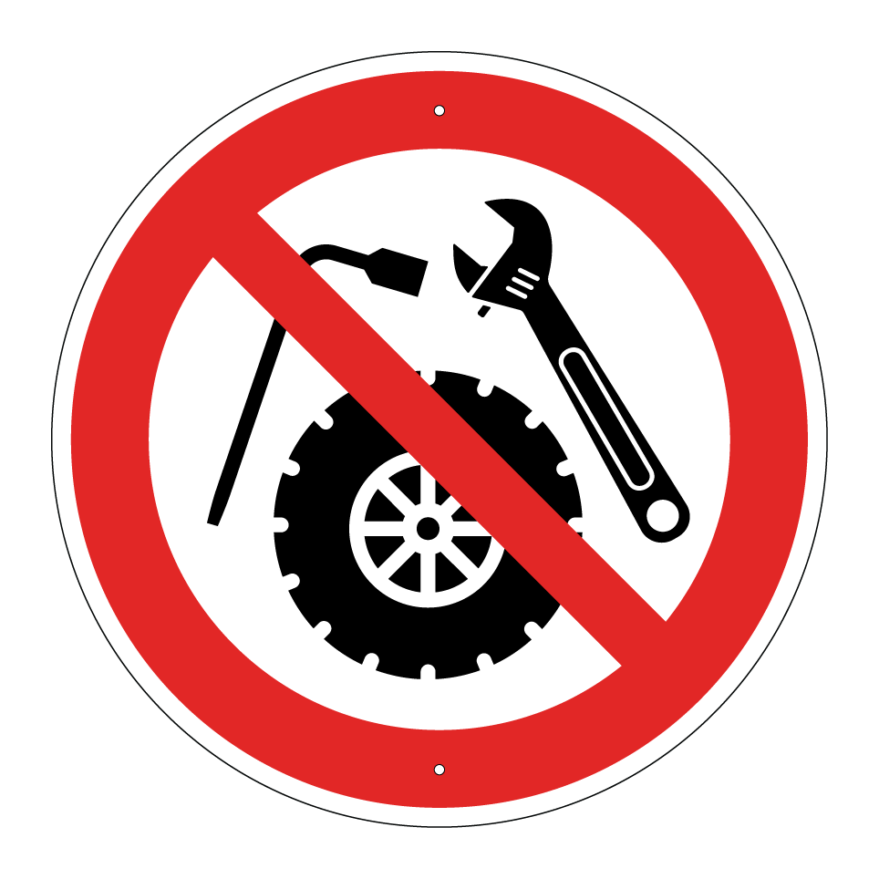 No tire repairs