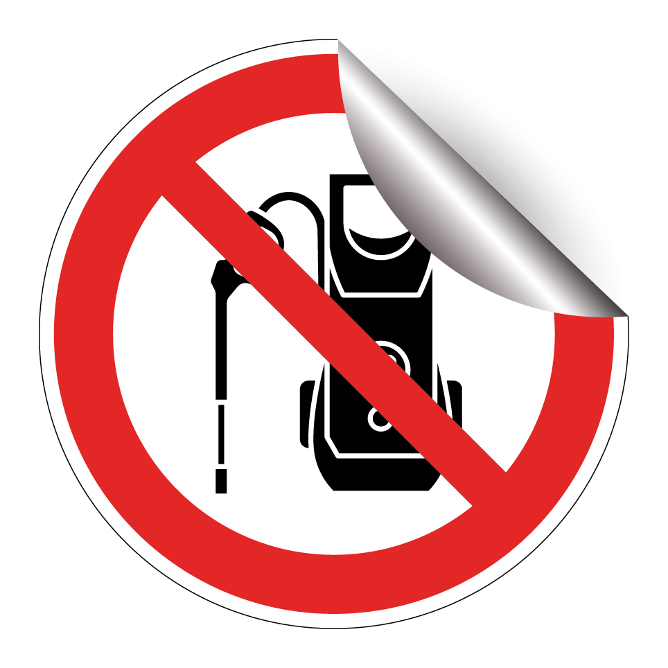 Do not use pressure washer