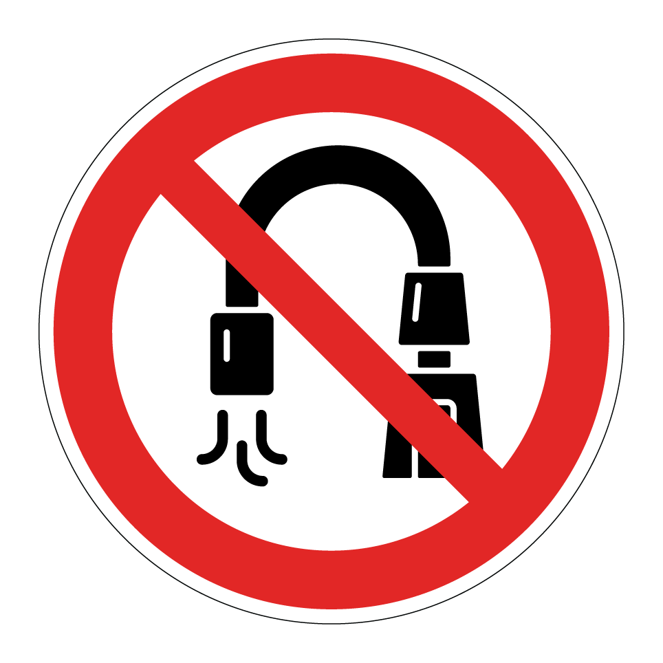Do not use vacuum cleaner