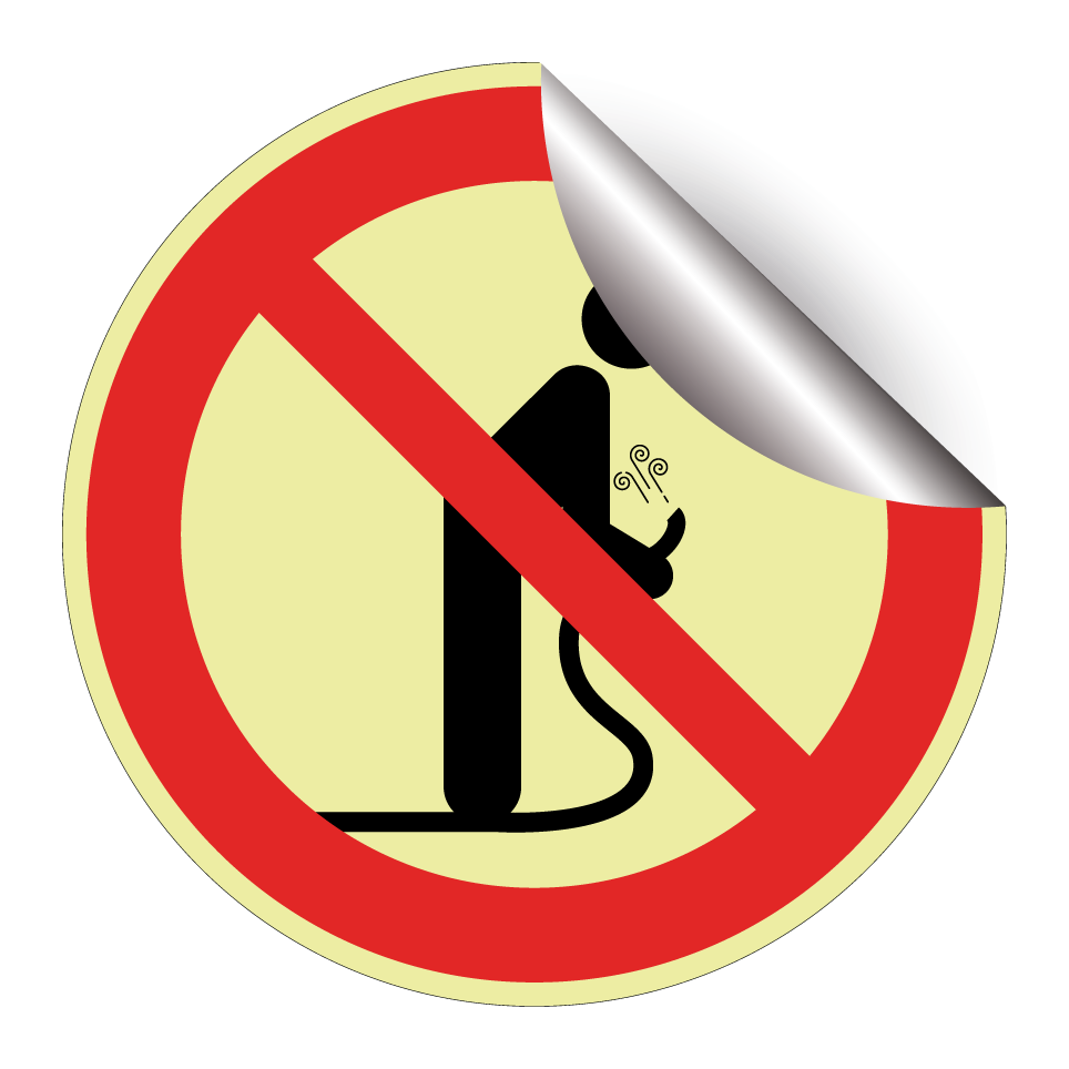Do not use compressed air