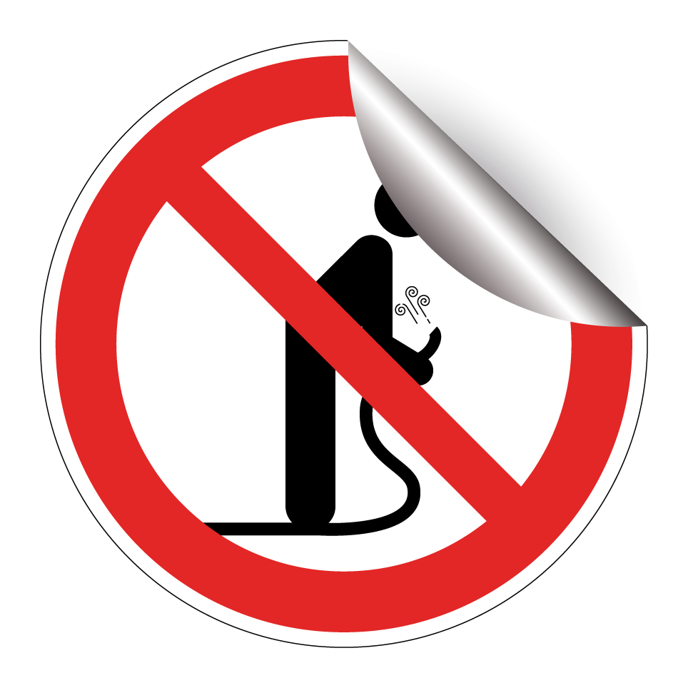 Do not use compressed air