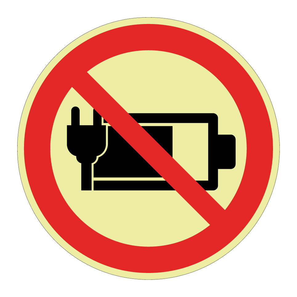 No charging battery