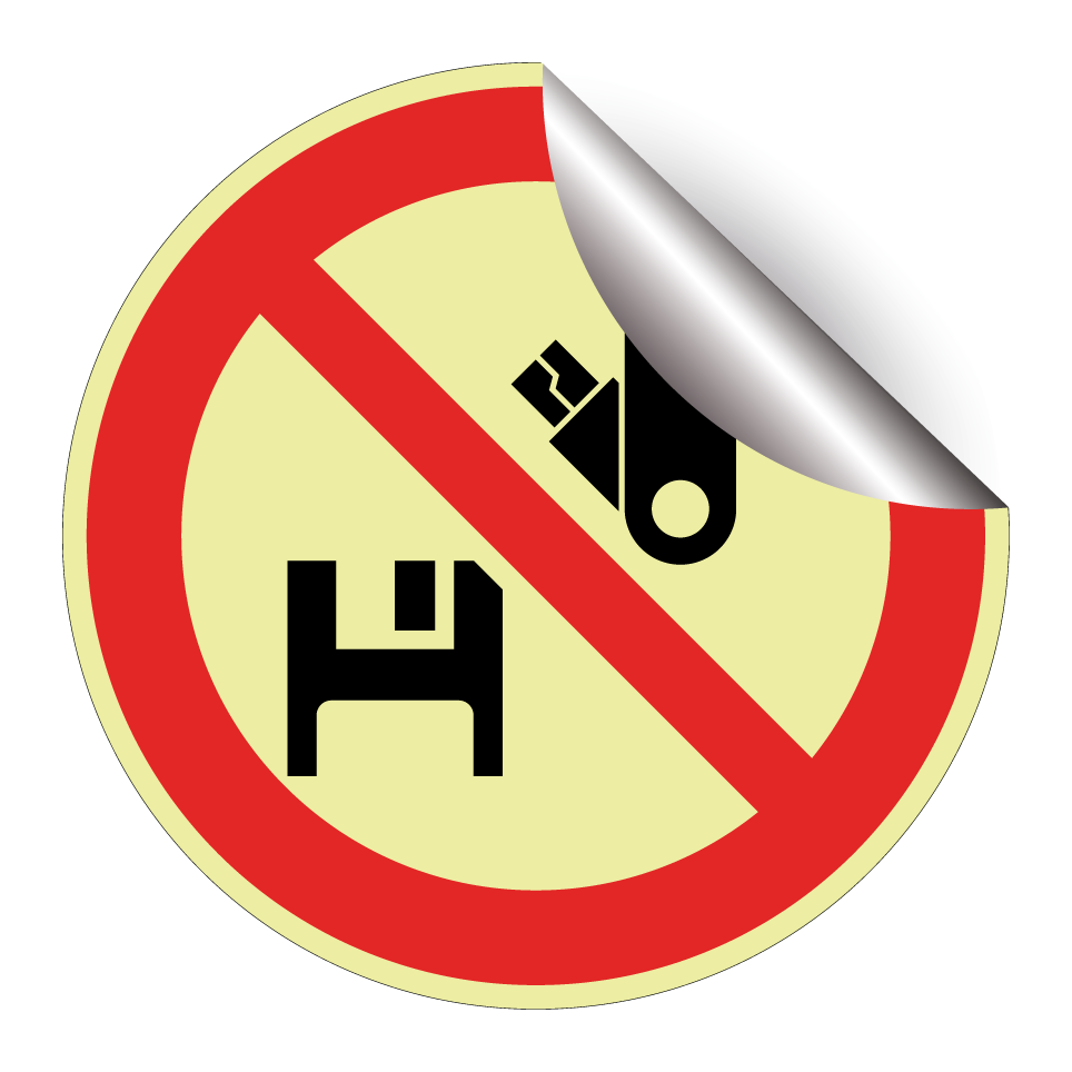 No USB or removable media devices