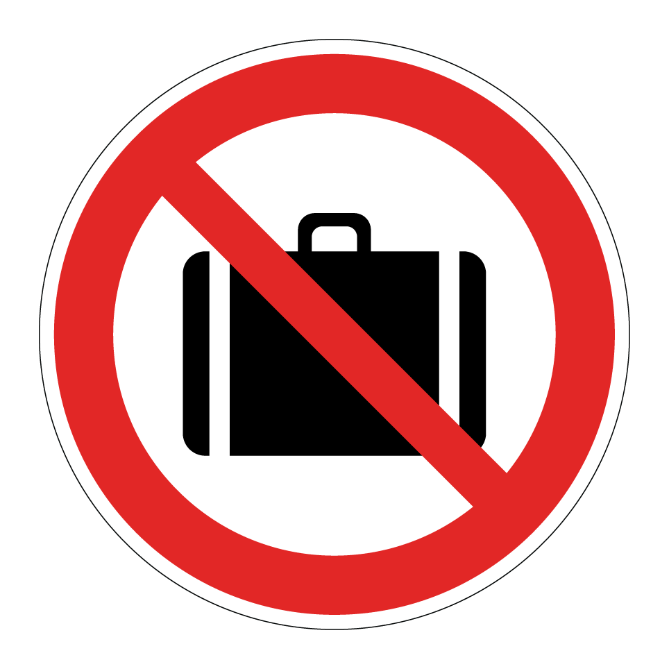 No luggage