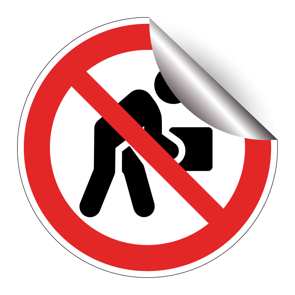 No manual handling of luggage