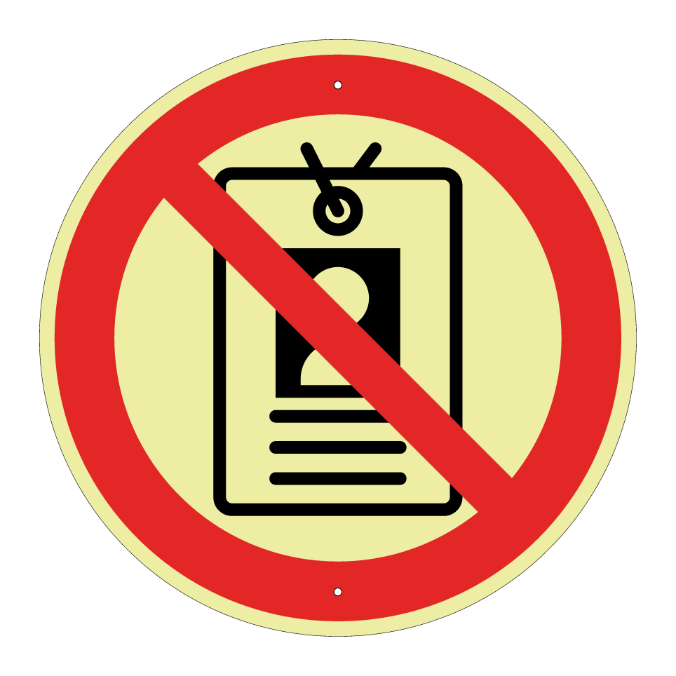 No ID cards