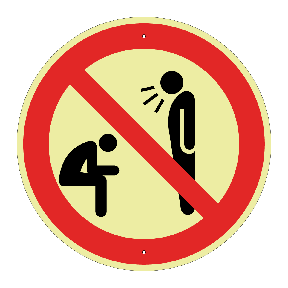 No shouting