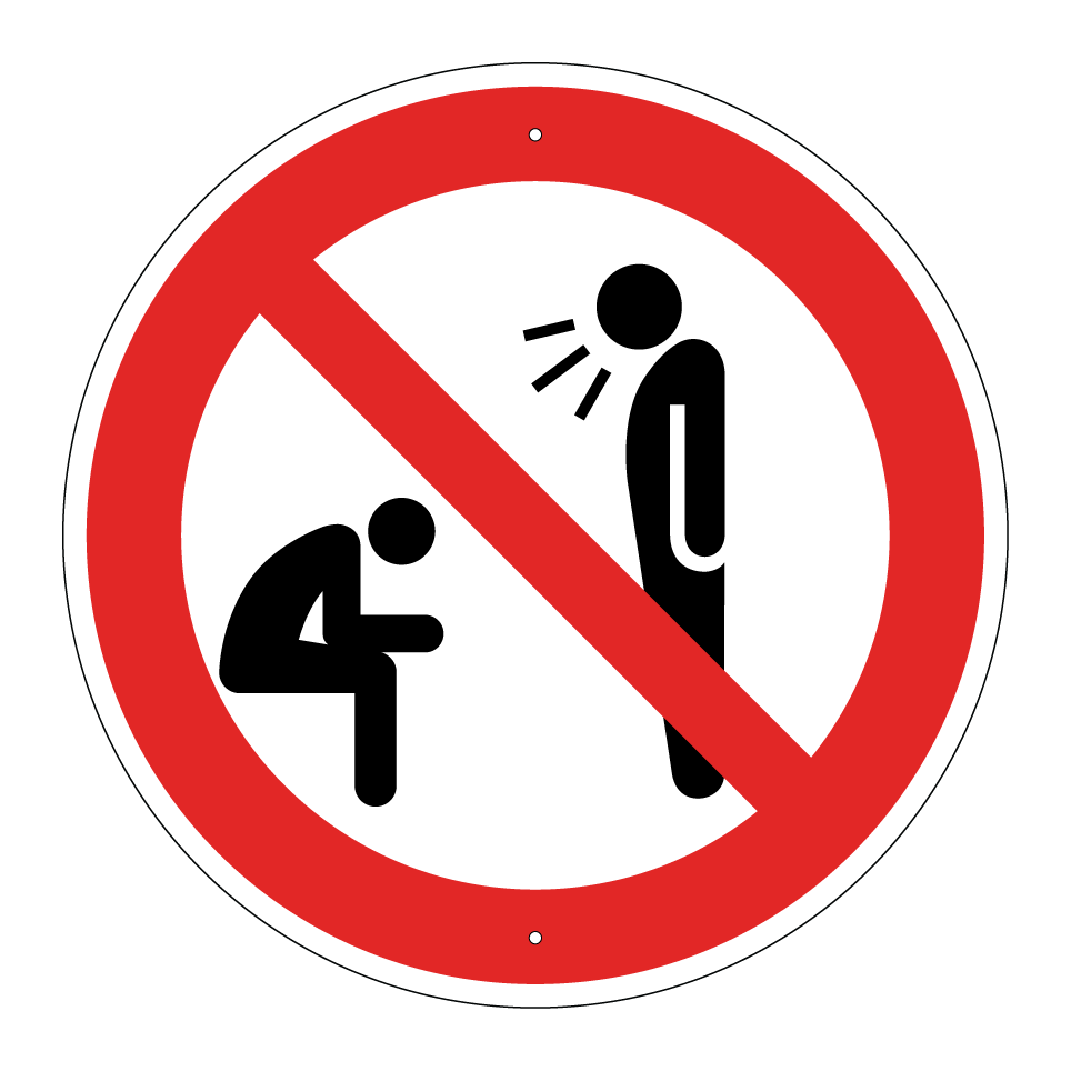 No shouting