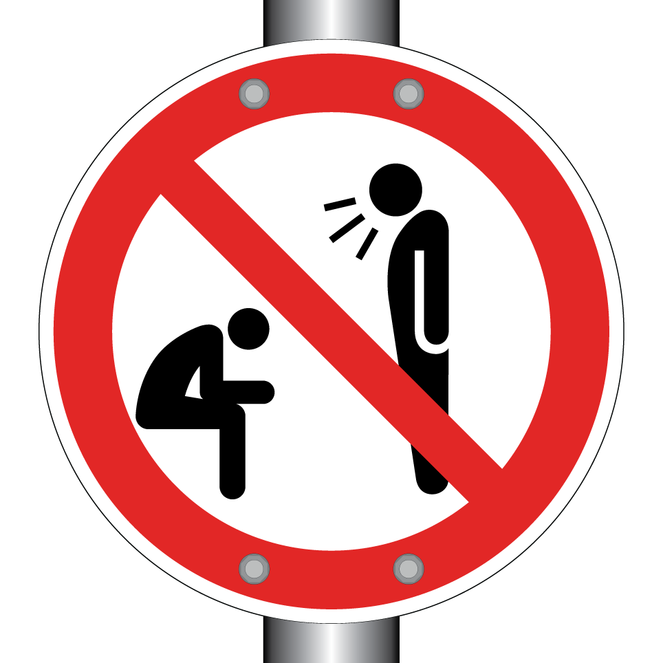 No shouting