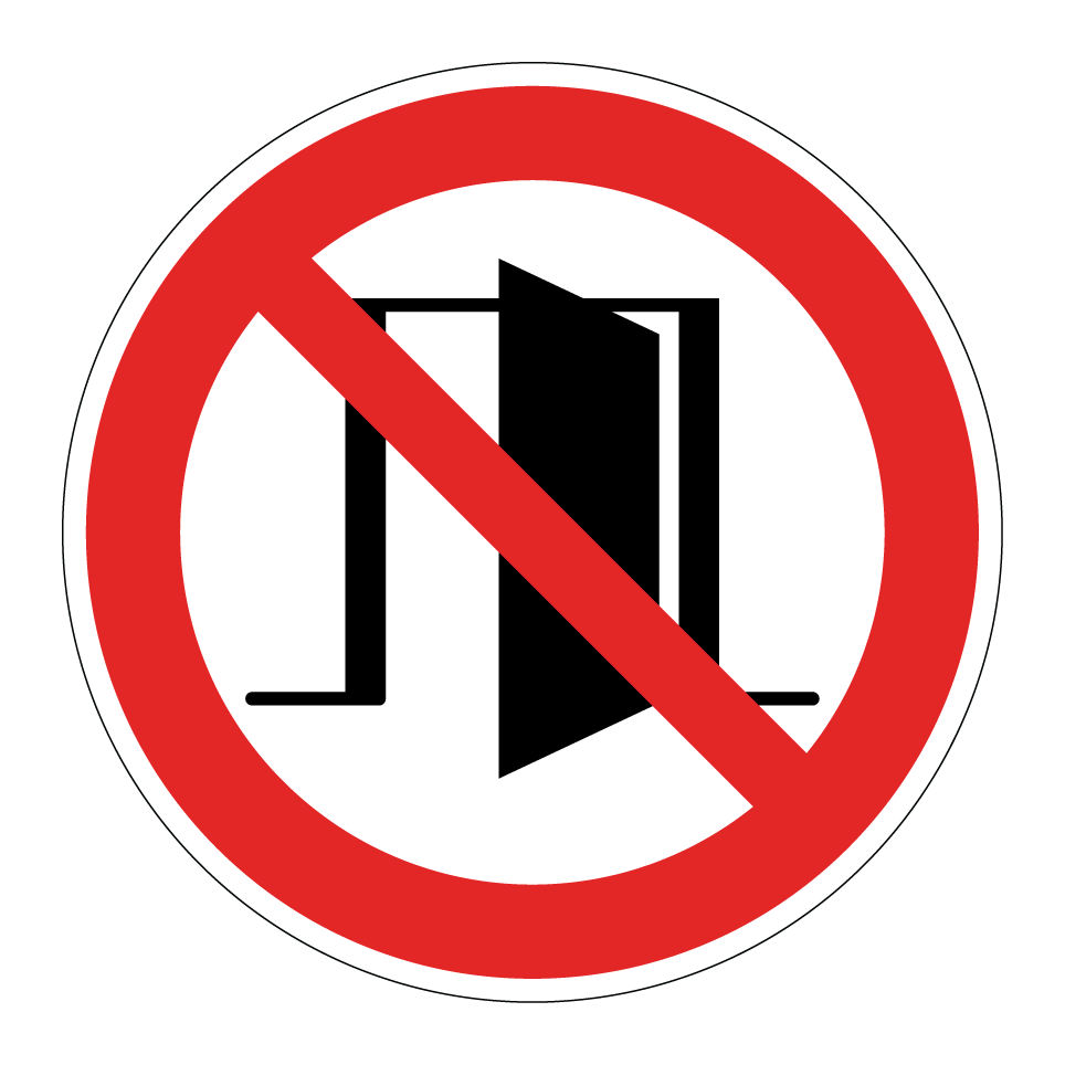 No open door