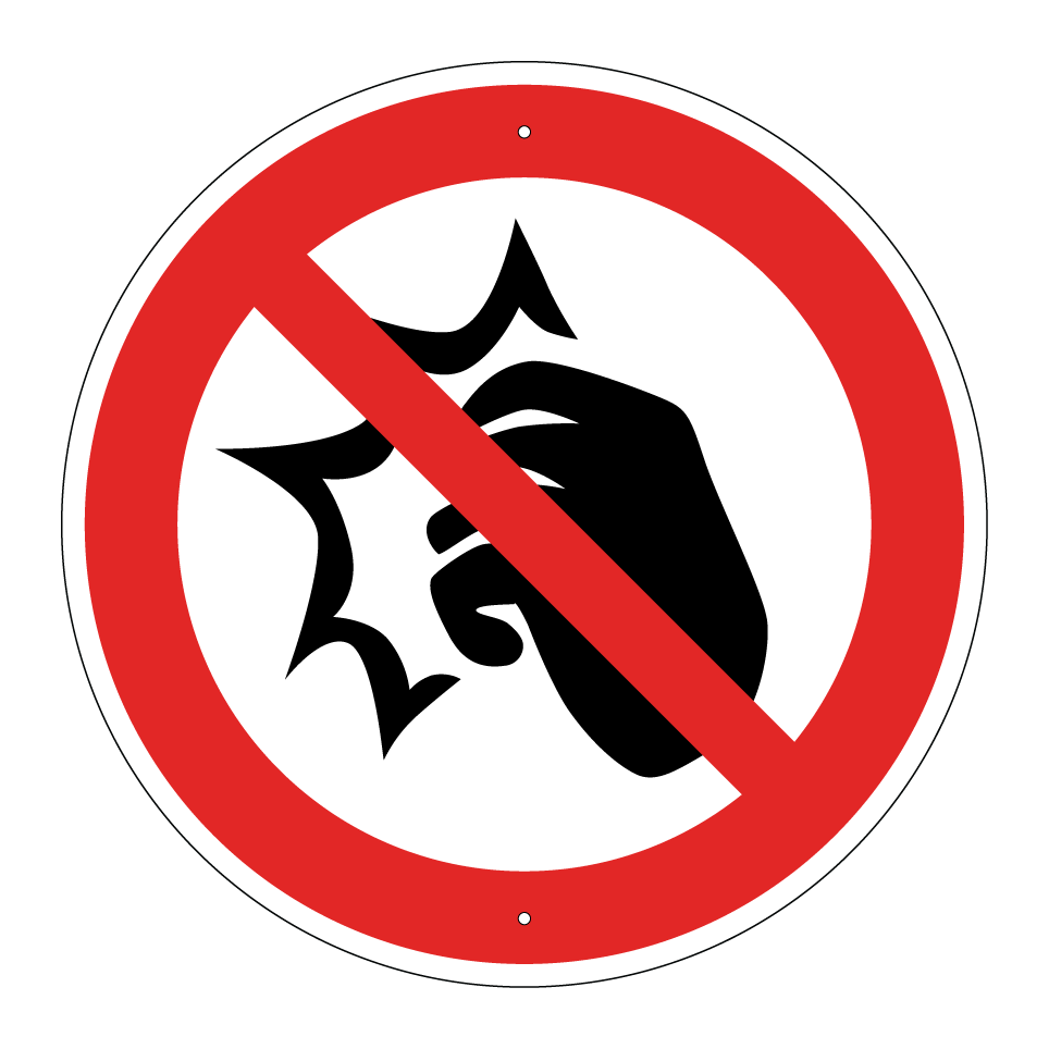 No knocking