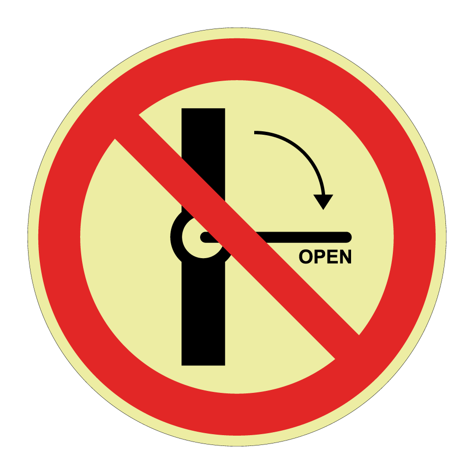 Do not open