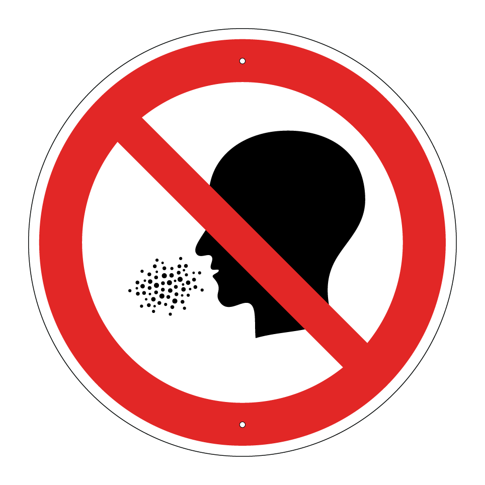 No coughing