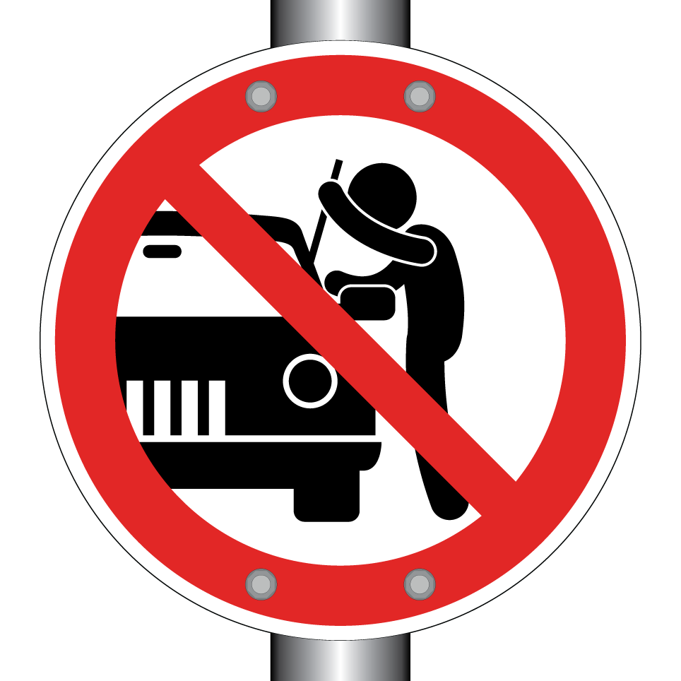 No valuables in car