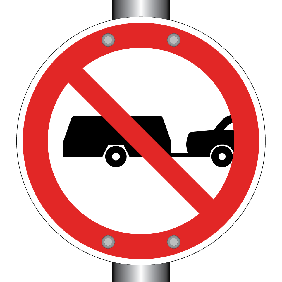 No trailers