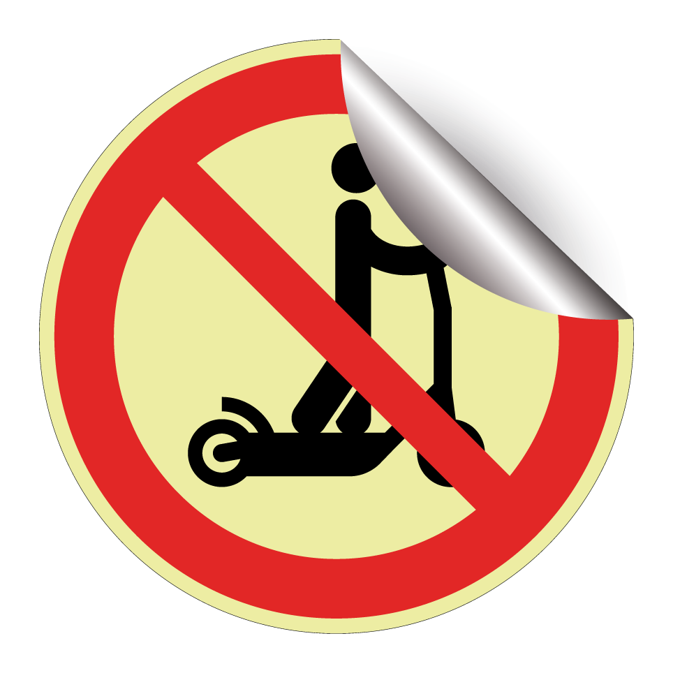 No electric scooters
