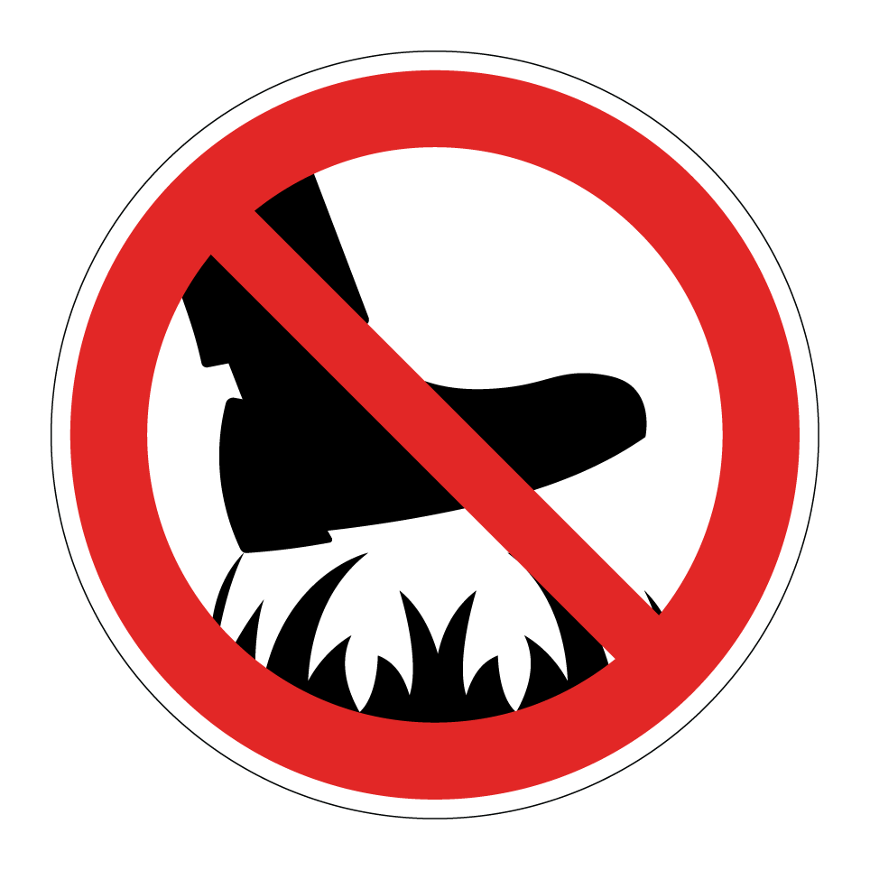 Do not walk on grass