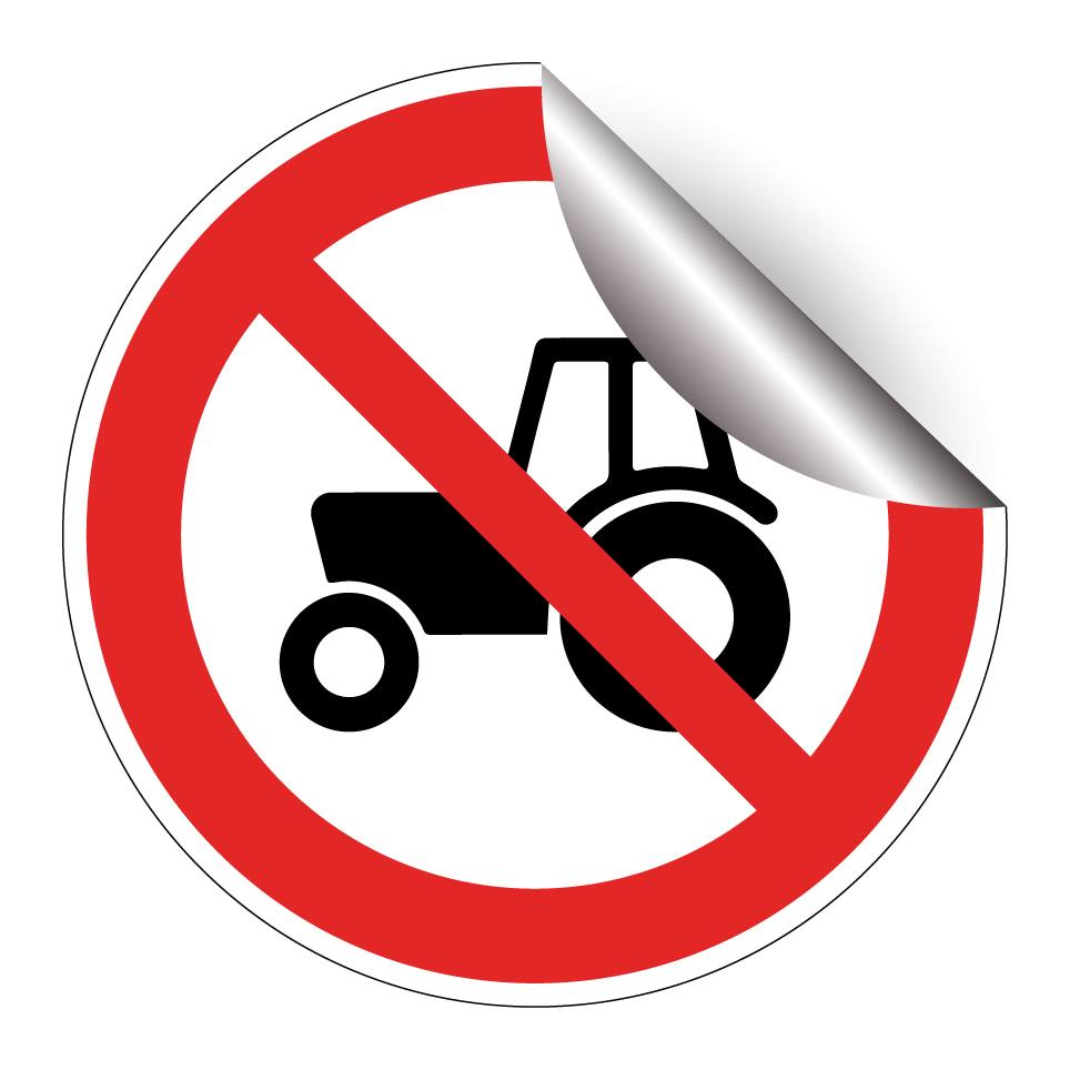 No tractors