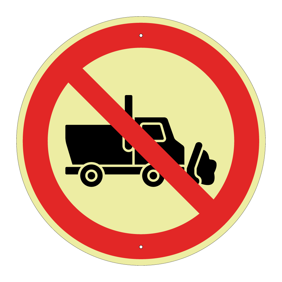 No snowplough vehicles