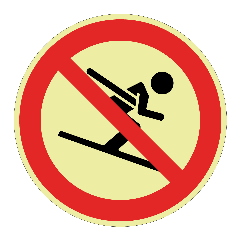 No skiing