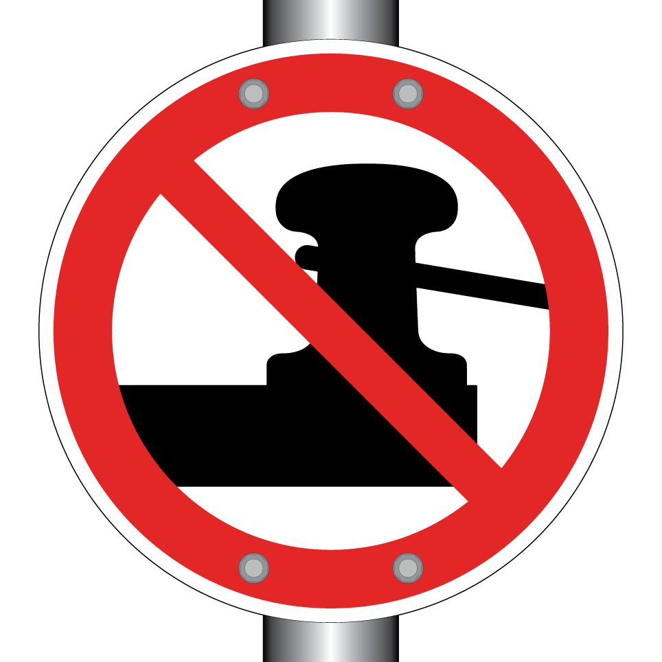 No mooring