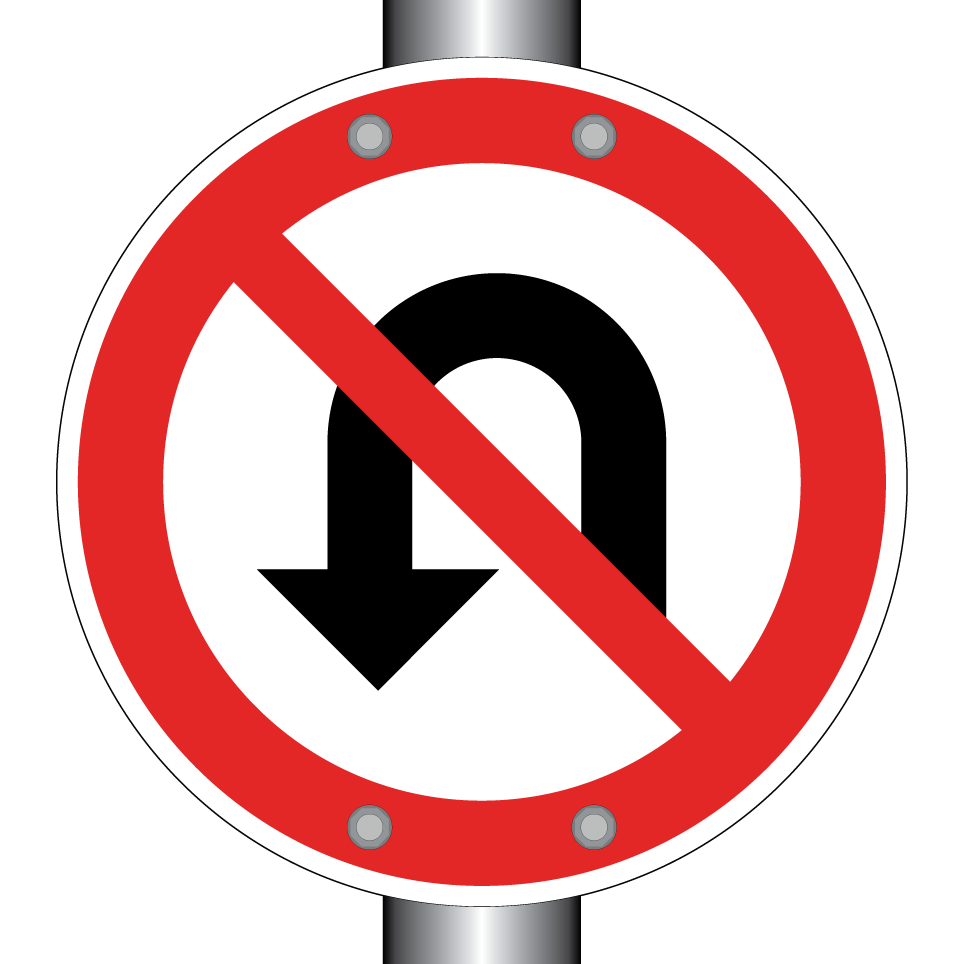 No U-turn
